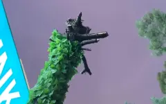 В центре Тараза предприниматель спилил ель, закрывавшую его вывеску