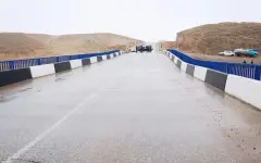 Автомобильный мост обрушился в Туркестанской области