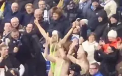 В Астане арестовали болельщиков «Брюгге», танцевавших в костюмах Бората