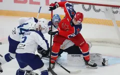 Обидное поражение: ЦСКА вырвал победу у Барыса за полторы минуты до сирены