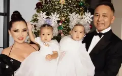 Баян Алагузова с мужем и маленькими детьми покинула Казахстан