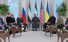 Первый раунд трёхсторонних переговоров прошёл в Абу-Даби