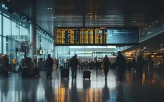 1300 авиарейсов отменили в США из-за шторма