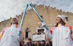 Олимпийский факел прибыл в Триест