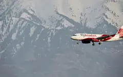 Самолет FlyArystan столкнулся в воздухе с птицами