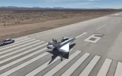 Новый прототип сверхзвукового беспилотника выполнил первый полет в США