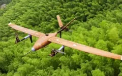 Первый в мире дрон из бамбука разогнался до 100 километров в час