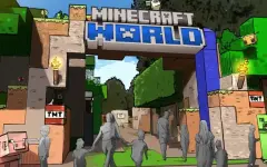 Парк развлечений откроется по Minecraft