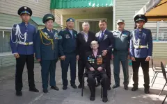 Ветеран ВОВ отмечает 99-летие в Алматы