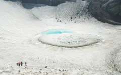 В кратере вулкана обнаружили 2000-летнего монстра