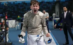 Нурмухаммед Жайлыбай завоевал «бронзу» юниорского ЧМ по фехтованию