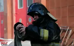 Колесо обозрения тушат в Астане