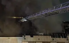 Крупный пожар в здании областного акимата в Актобе потушен