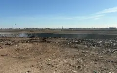 Пожар на мусорном полигоне в Атырау потушен