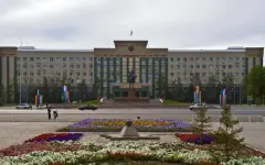 Названа возможная причина пожара в здании акимата Актюбинской области