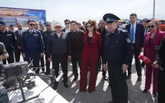 Аиде Балаевой показали готовность побережья Алаколя к летнему сезону