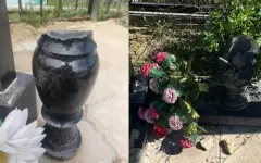 В Актау неизвестные громят городское кладбище