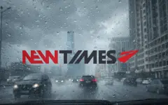 Астану накрыл сильный ливень с градом