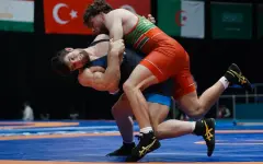 Казахстанские борцы пополнили копилку медалей на ЧА по греко-римской борьбе в Кыргызстане