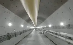 Глубина китайского подводного железнодорожного тоннеля побила рекорды