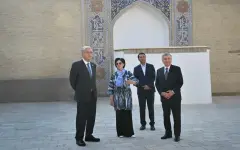 Президенты Казахстана и Узбекистана посетили достопримечательности Бухары