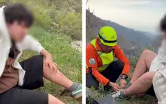 Сошел с маршрута и застрял: туриста спасли в горах Алматы