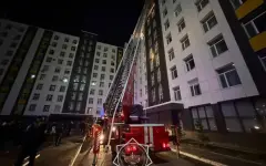 Пугающий пожар в многоэтажке Астаны ликвидирован