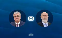 Токаев направил телеграмму президенту Ирака