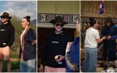 Наш дом стал достопримечательностью: Баян Алагузова с размахом встретила блогера из США