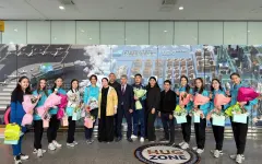 Серебряных призеров Кубка мира по художественной гимнастике встретили в Астане