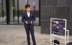 Ученый из Атырау разработал робота, заменяющего человека на тяжелой работе