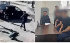 Подросток заехал на машине на территорию школы в Астане — произошла драка