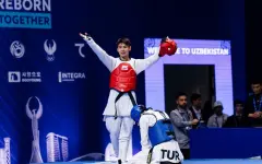 Таеквондист Адилет Шери стал бронзовым призером юниорского ЧМ в Узбекистане