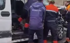 Серьезное ДТП с микроавтобусом и грузовиком произошло в Жетысу