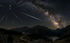 Начинается пик метеорного потока Лирид