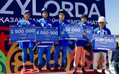 Чемпионат Казахстана по конным скачкам проходит в Кызылординской области