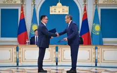 Ряд двусторонних документов подписали Казахстан и Монголия