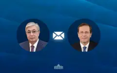 Токаев обратился к президенту Израиля