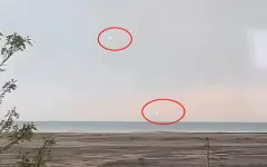 Светящиеся шары в небе сняли на видео жители Мангистау