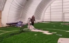 Подростки разгромили спортивную базу в Акмолинской области