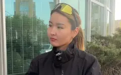 Жительница Актау решила проехать на велосипеде через весь Казахстан