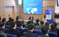 Спикер Сената выступил на открытии курса по развитию логистической отрасли