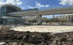 ЛРТ в Астане обещают запустить через 10 дней: у Nazarbayev University убрали забор