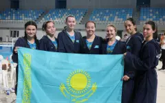 Женская сборная Казахстана по водному поло завоевала «серебро» Азиатских пляжных игр в Китае