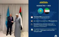 Казахстан и ОАЭ наращивают торгово-экономическое и инвестиционное сотрудничество