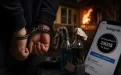 Житель Астаны забросал дом коктейлями Молотова ради «гонорара» из Instagram