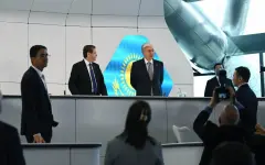 Токаев и Герцог посетили Международный центр ИИ Alem.ai: что им показали