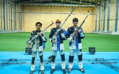 Казахстан завоевал три «золота» на юниорском этапе Кубка мира по пулевой стрельбе