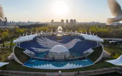 Музыкальный флешмоб ко Дню единства прошёл в Астане