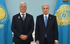 Глава государства принял президента Международной кинологической федерации